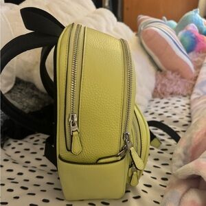 Coach purse / backpack. Lime green. Only used one time. 💚 Very roomy inside.